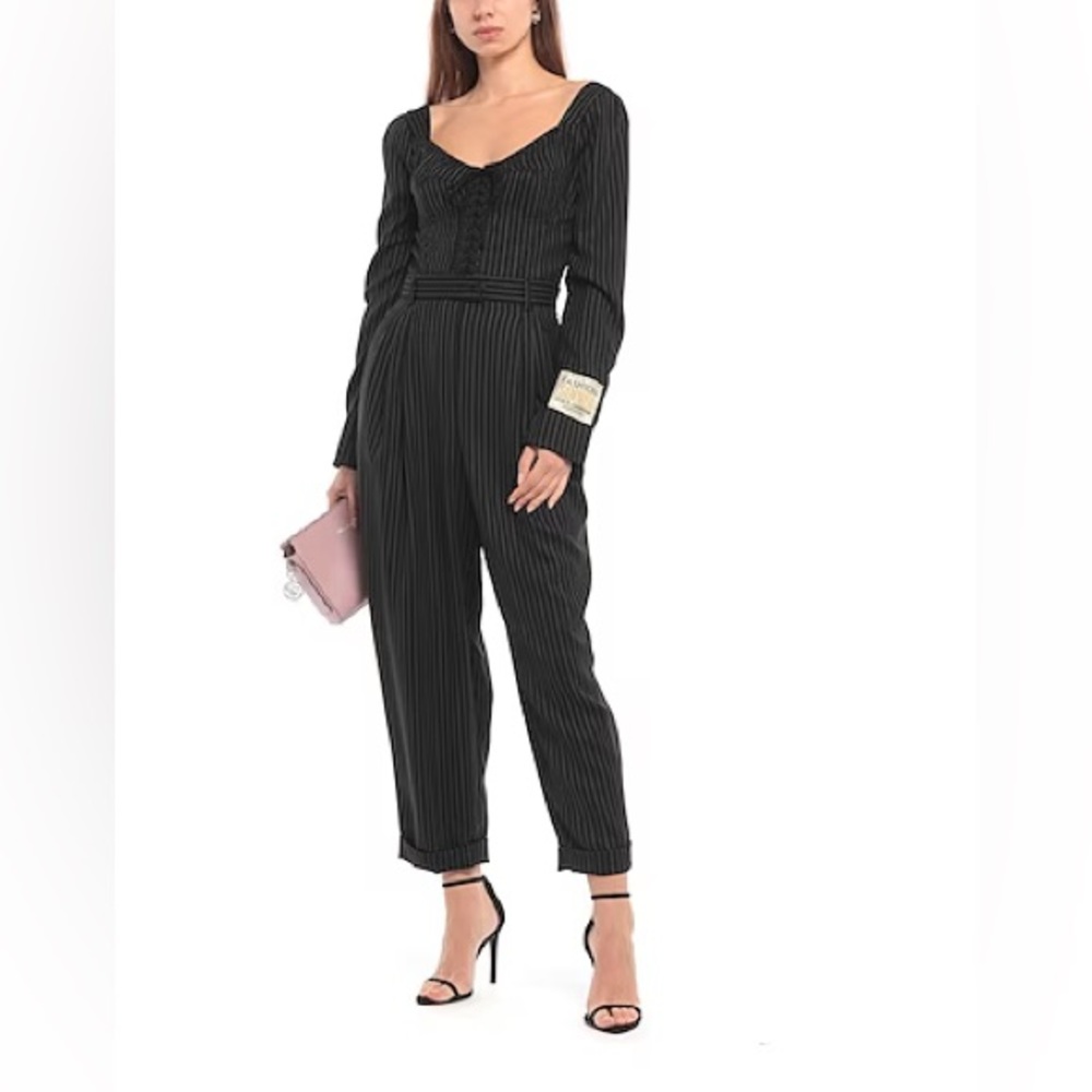 Dolce and Gabbana pinstripe jumpsuit